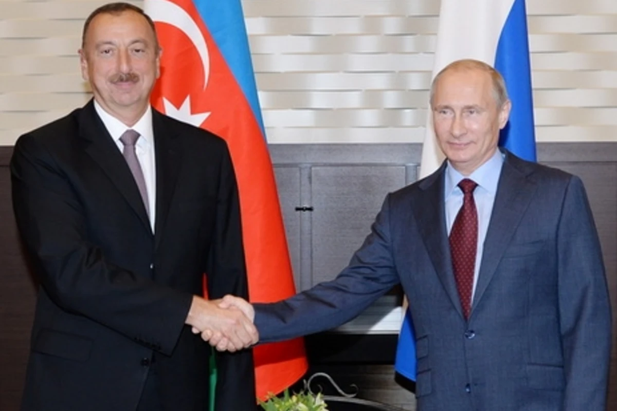 Путин направил письмо Ильхаму Алиеву