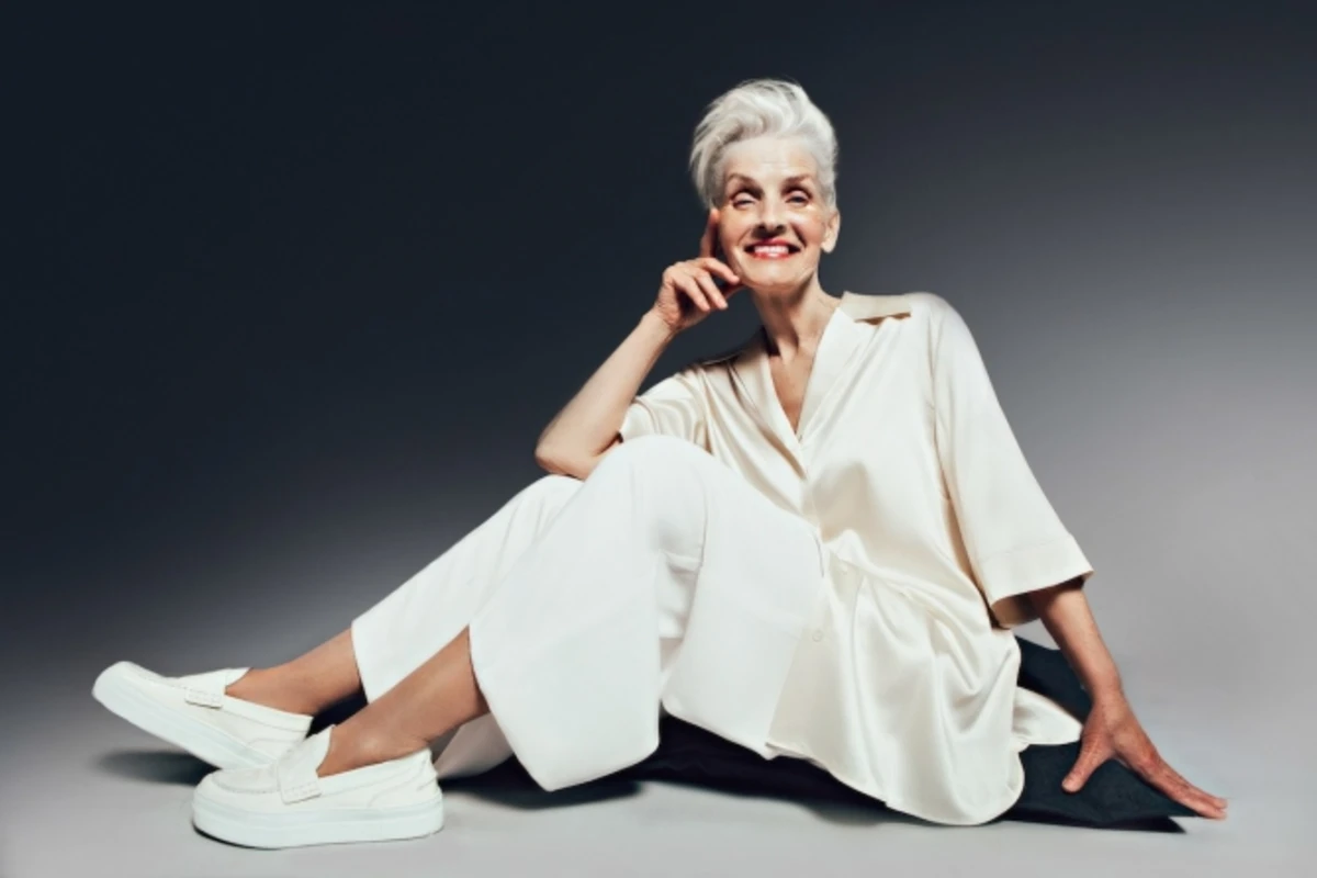 70-летняя женщина попала на обложку модного журнала (фото)