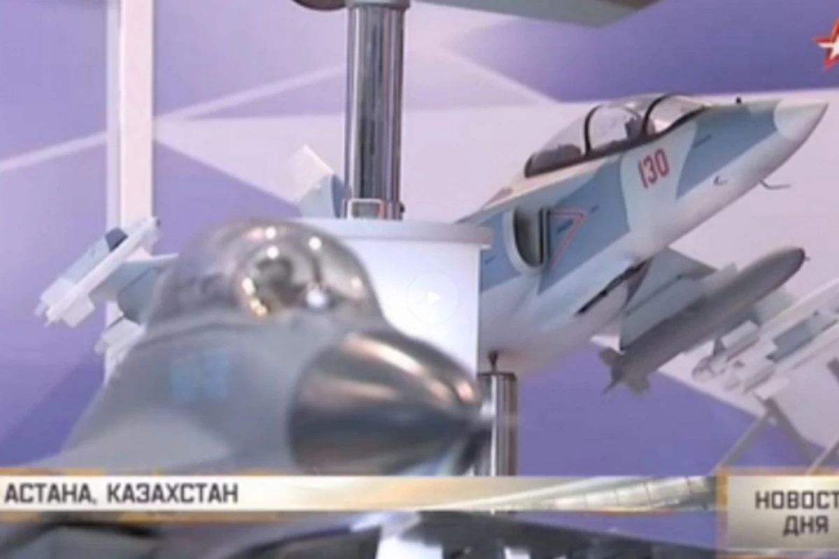 Rus qırıcıları Qazaxıstan səmasında (VİDEO)