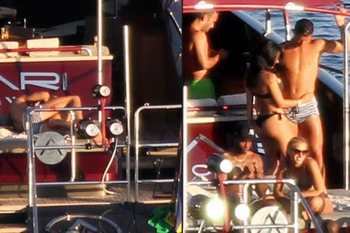 Ronaldo yeni sevgilisi ilə belə əyləndi (FOTO) Ronaldo yeni sevgilisi ilə belə əyləndi (FOTO)