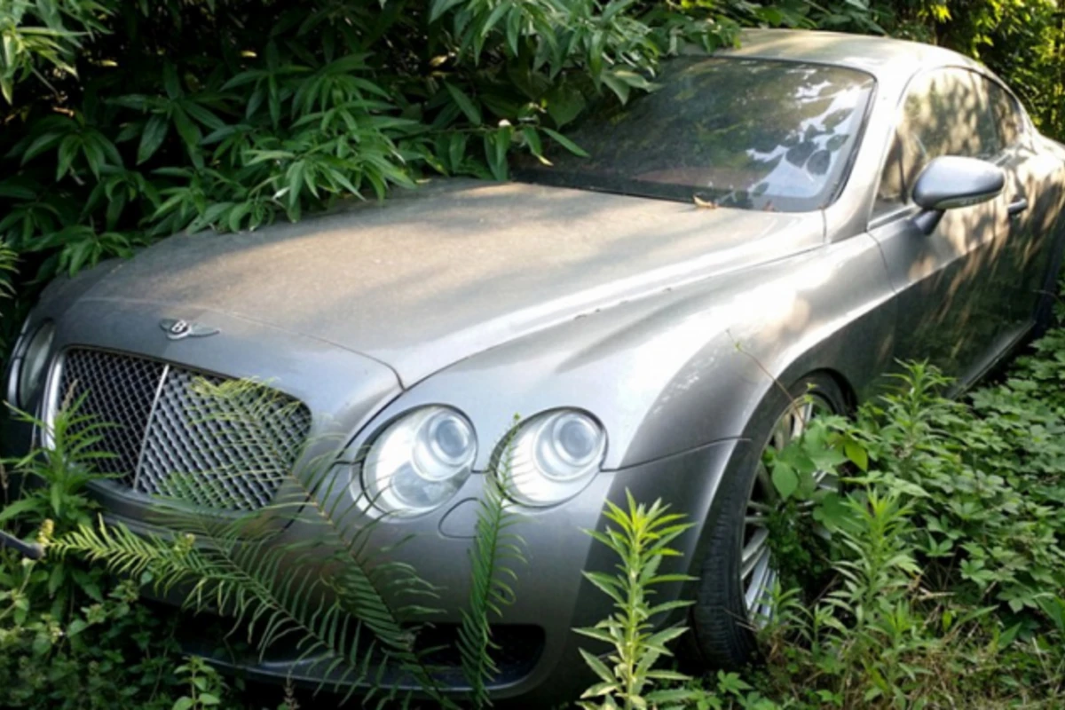 На свалку выбросили один Bentley, два Land Rover и три Mercedes (фото)