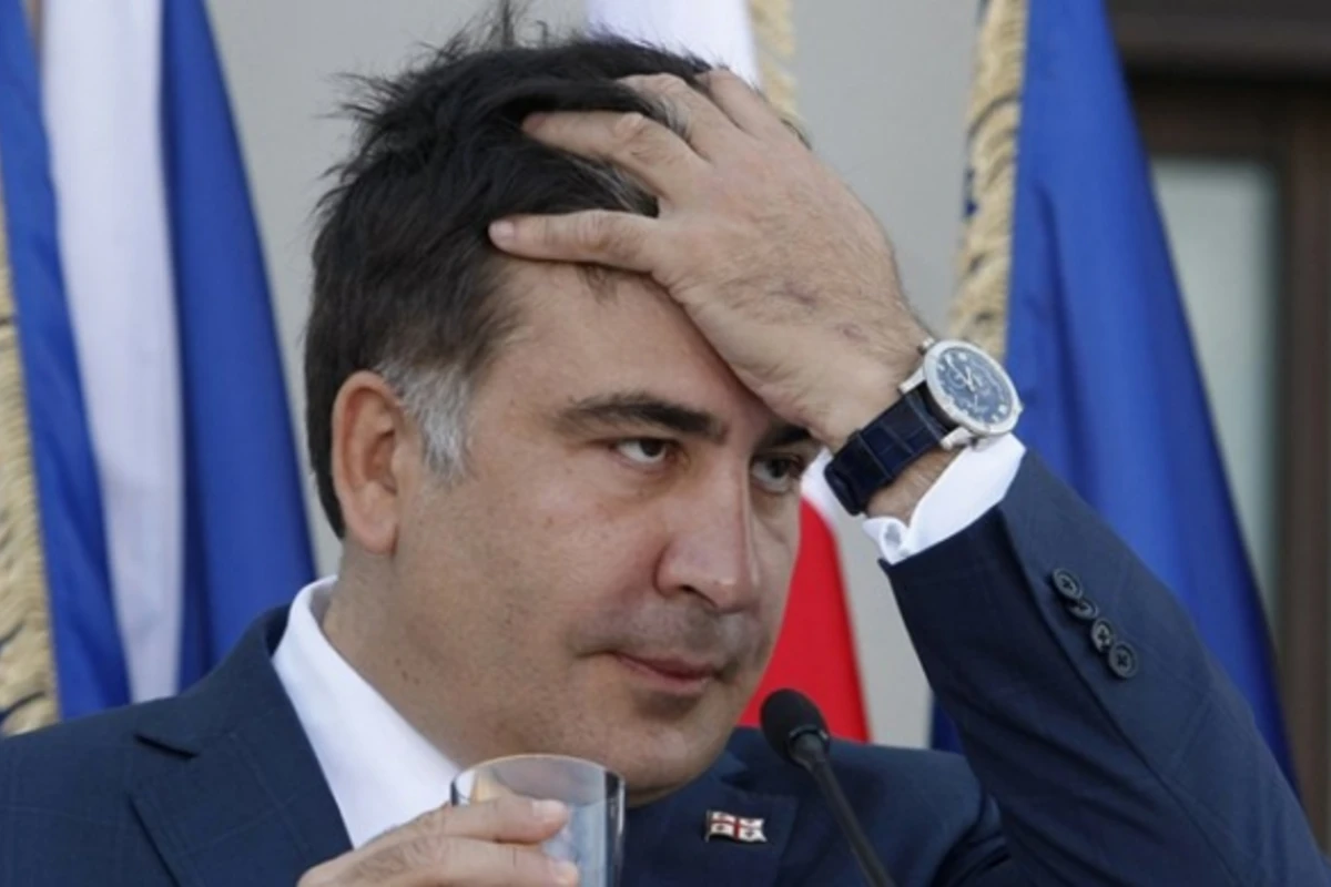 Saakaşvlinin avtomobili oğurlandı
