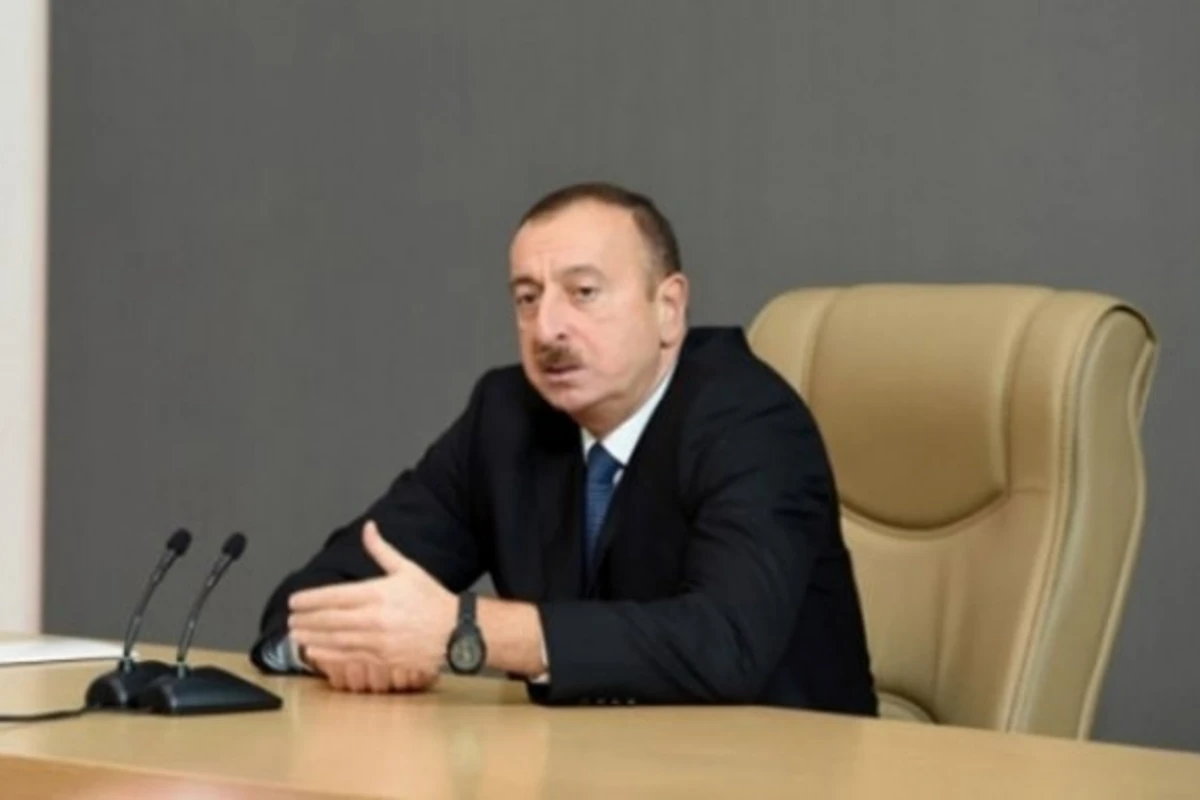 Итальянская делегация на приеме у Ильхама Алиева (фото)