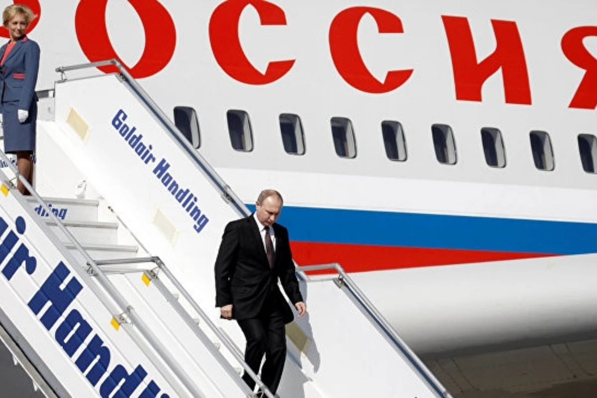 Президент России прибыл в Азербайджан