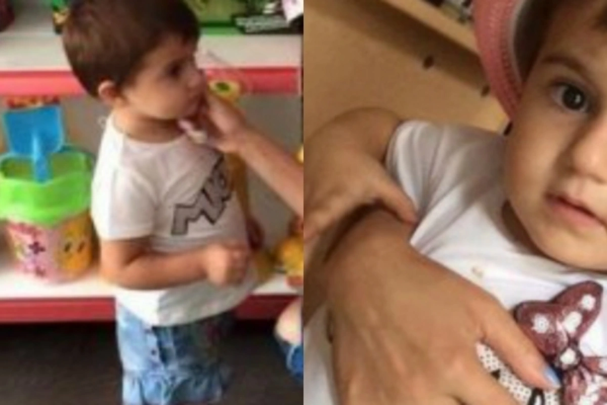 Bakıda qəribə olay - ana azyaşlı qızını mağazada qoyub qaçdı