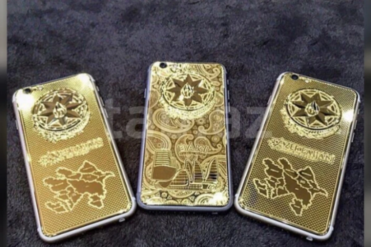 В Азербайджане выставлен на продажу iPhone по цене автомобиля (фото)