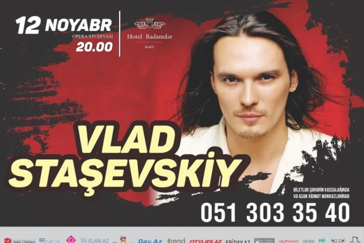 Влад Сташевский вновь посетит Баку по просьбам зрителей (видео) Влад Сташевский вновь посетит Баку по просьбам зрителей (видео)
