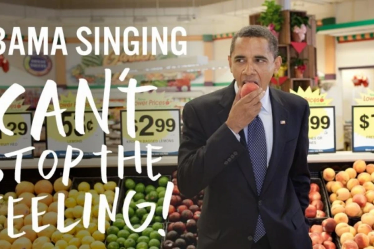 Barak Obama mahnı “oxudu” (VIDEO)