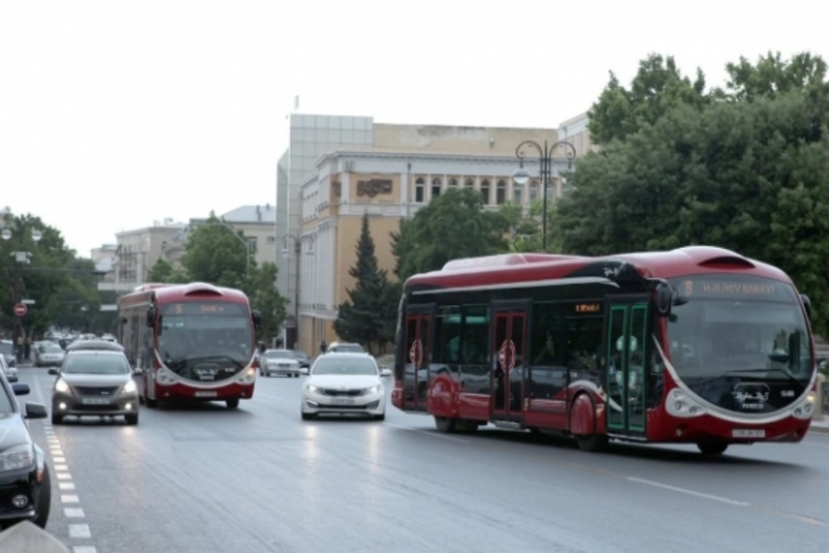 Изменено движение ряда автобусных маршрутов в Баку (список)