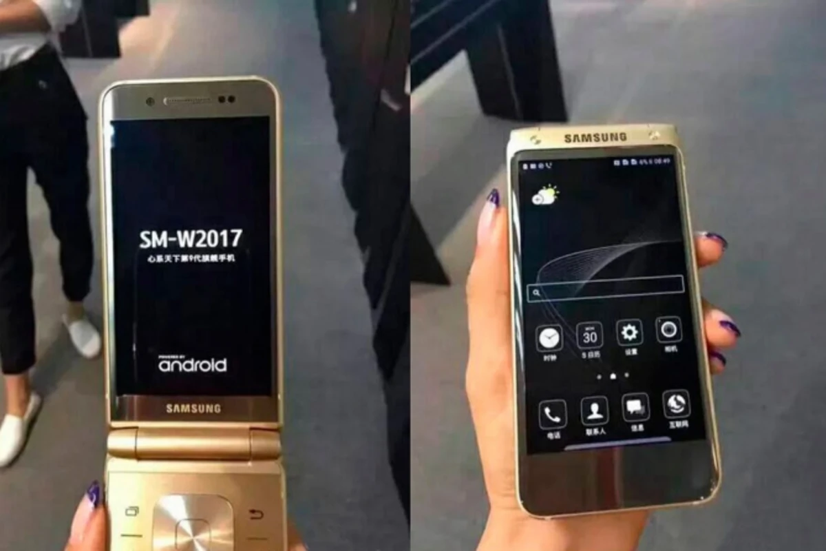 В Сети появились фото флагманской раскладушки Samsung (фото)