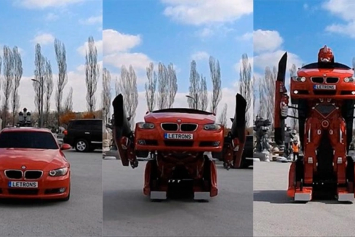 В Турции создали реального трансформера на базе BMW (видео)