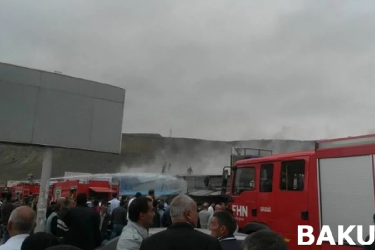 Sədərək ticarət mərkəzindəki yanğından yeni VİDEO Sədərək ticarət mərkəzindəki yanğından yeni VİDEO
