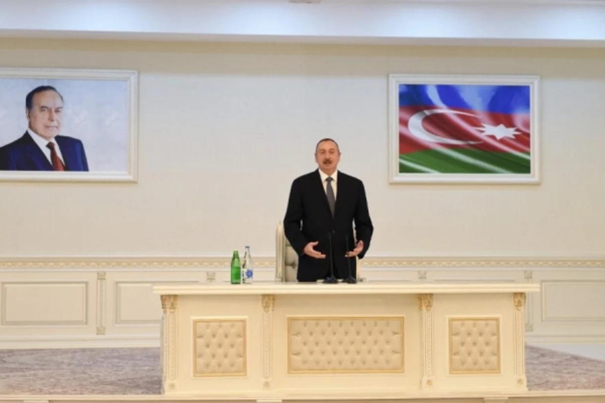 Ильхам Алиев сделал первое заявление после референдума