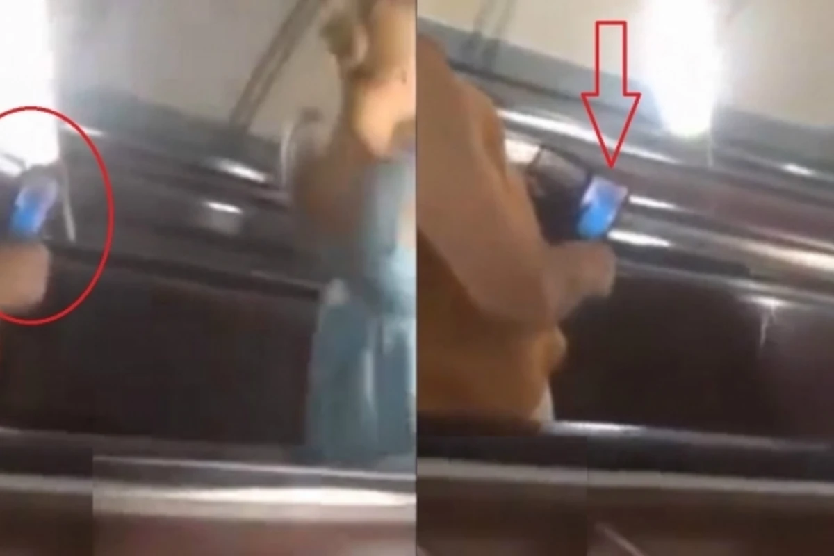 В бакинском метро объявился маньяк (видео)