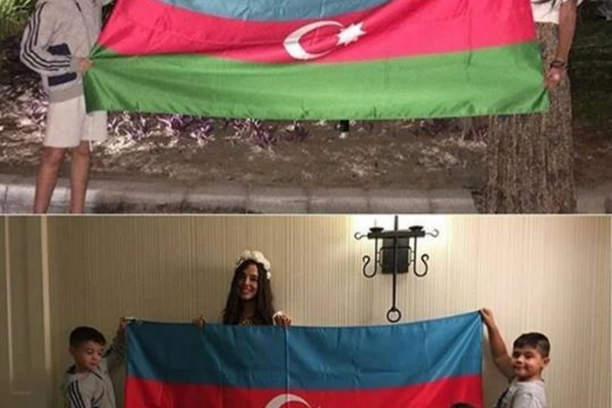 Leyla Əliyeva övladları ilə fotosunu paylaşdı Leyla Əliyeva övladları ilə fotosunu paylaşdı