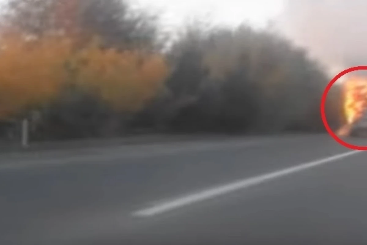 Азербайджанцы стали свидетелями жуткого зрелища (видео)