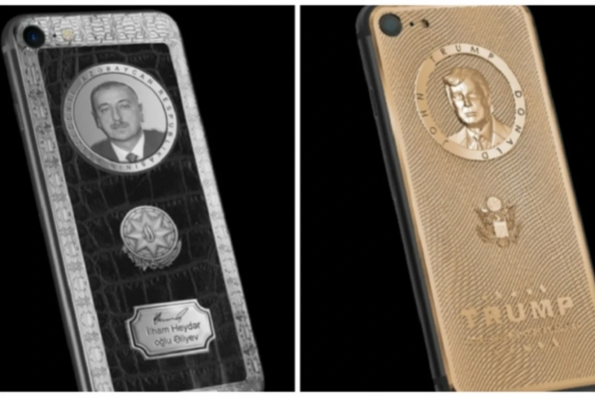 iPhone с изображением Ильхама Алиева за баснословную сумму (фото)