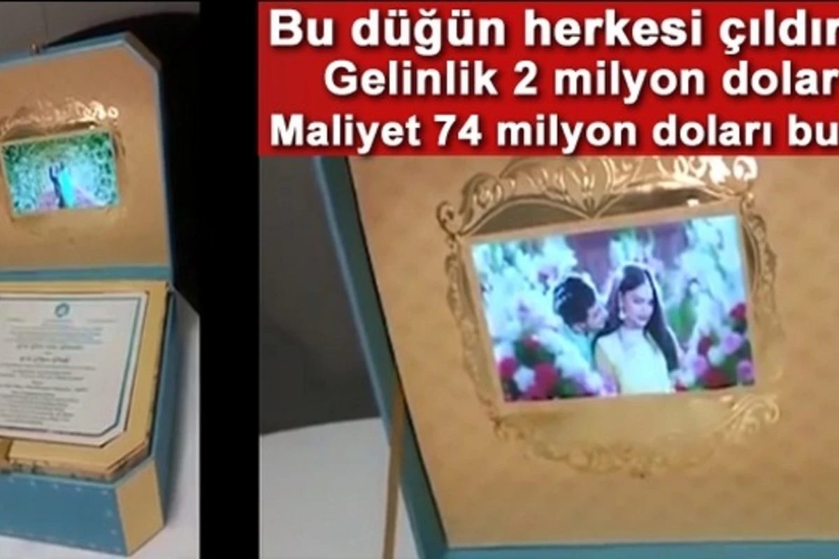 74 milyon dollarlıq toy xalqı qəzəbləndirdi (FOTO)