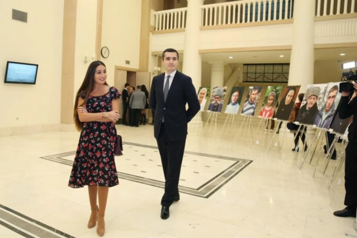 Лейла Алиева на презентации фильма (фото)