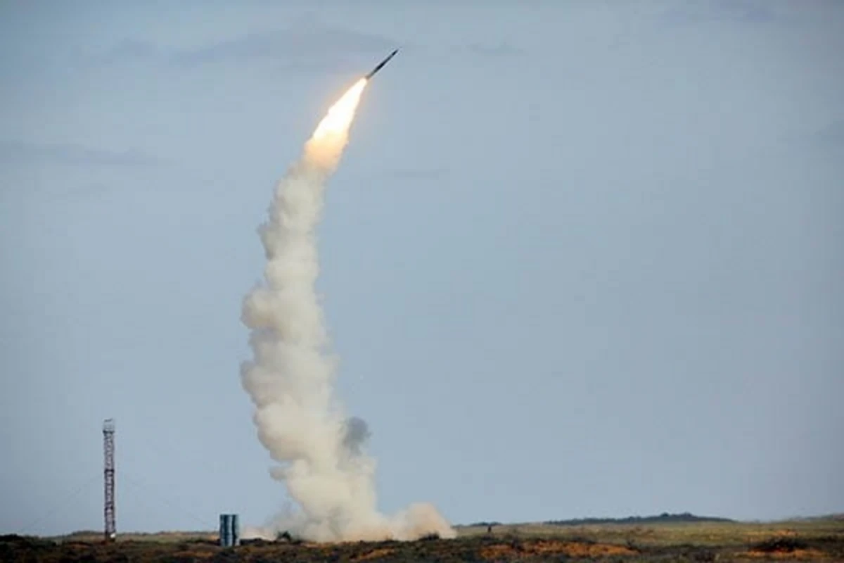 Момент взрыва ракеты С-300 (видео) Момент взрыва ракеты С-300 (видео)