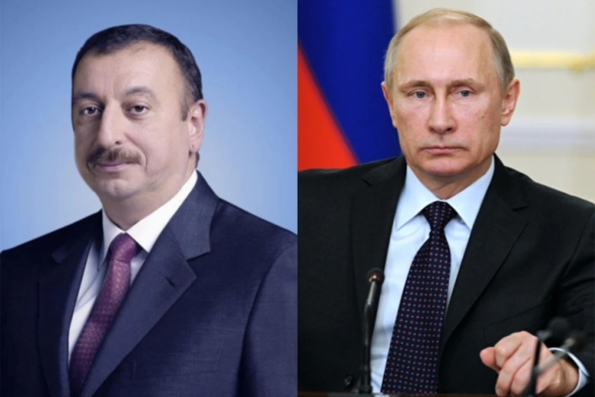 Путин поздравил Ильхама Алиева