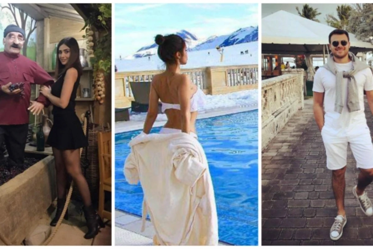 Azərbaycanlı məşhurların Yeni il tətili (FOTO)