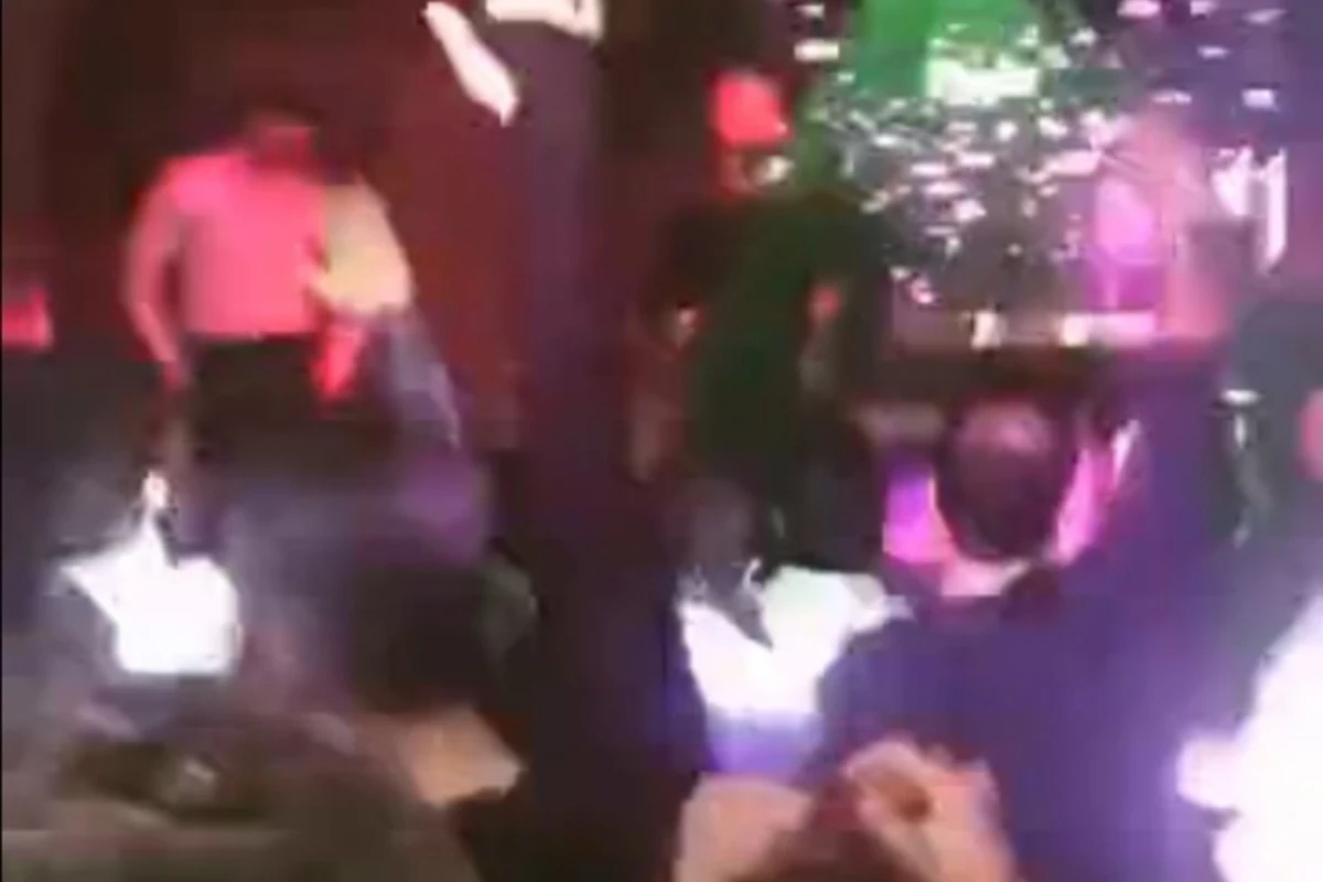 Сын Гусейна Дарьи читает реп в ночном клубе (видео)