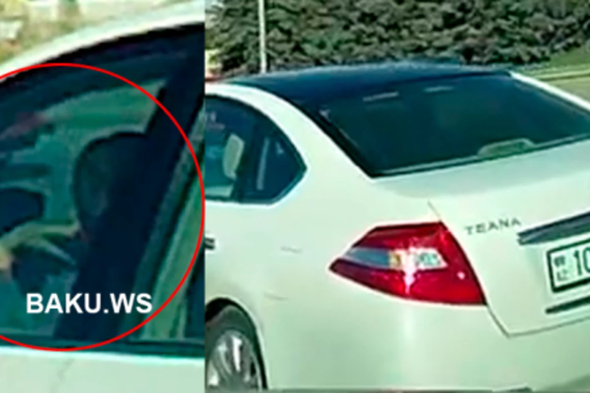Грубое правонарушение на трассе Баку-Сумгаит попало на камеру (видео) Грубое правонарушение на трассе Баку-Сумгаит попало на камеру (видео)