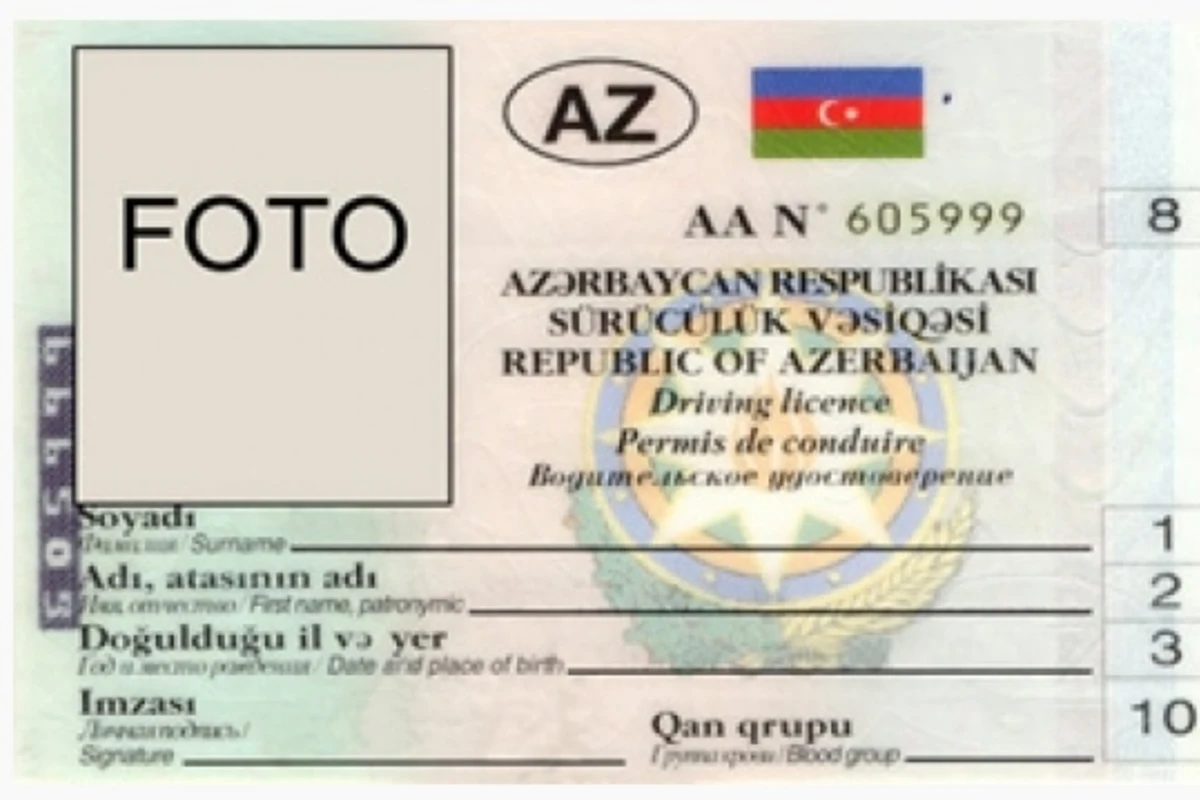 Azərbaycanda yeni sürücülük vəsiqələrinin verilməsinə başlanıldı Azərbaycanda yeni sürücülük vəsiqələrinin verilməsinə başlanıldı