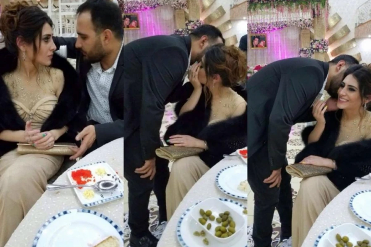Elzanın oğlu və gəlinindən yeni fotolar