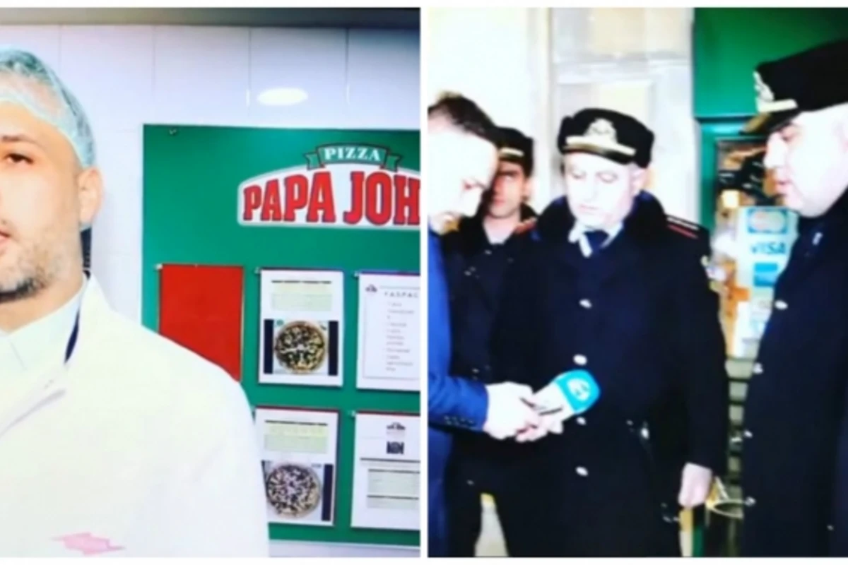 Yoxlama на этот раз в Papa John's : В дело вмешалась полиция (видео)
