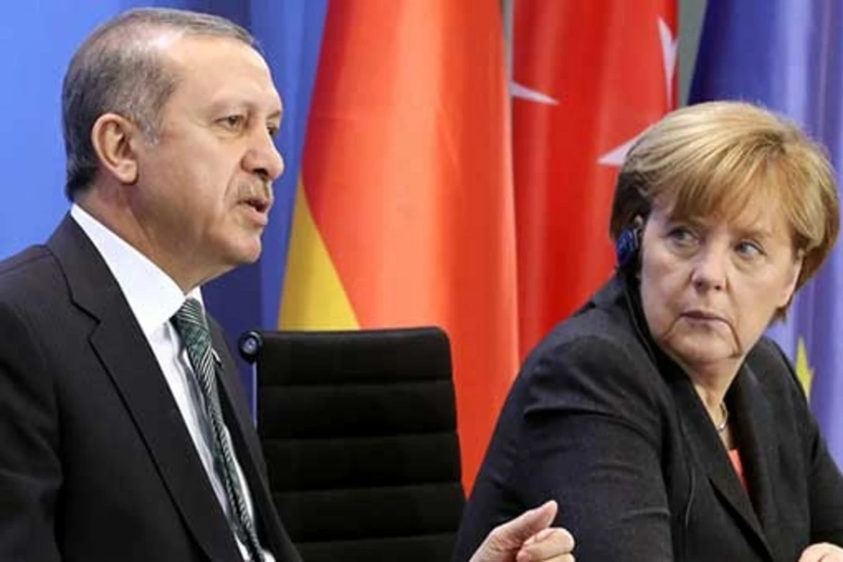 Ərdoğanla Merkel arasında mübahisə düşdü - VİDEO Ərdoğanla Merkel arasında mübahisə düşdü - VİDEO
