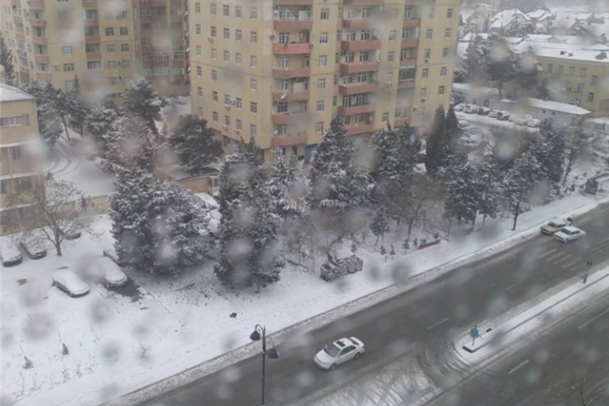 Diqqət: qarlı hava yenidən qayıdır