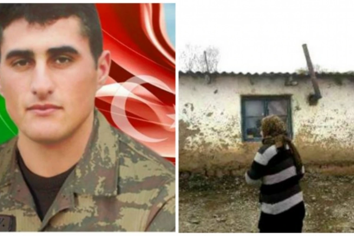 Şəhidimizin uçuq-sökük evi (FOTO)