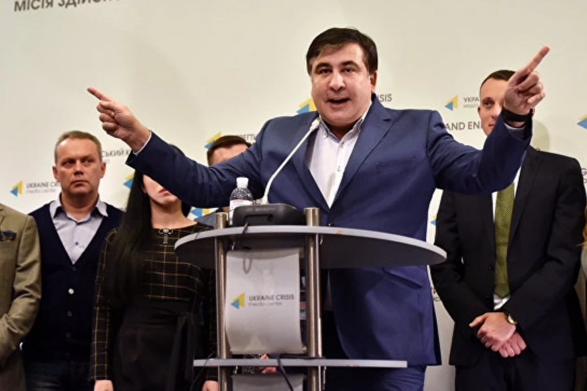 Саакашвили запустил шоу на украинском телевидении