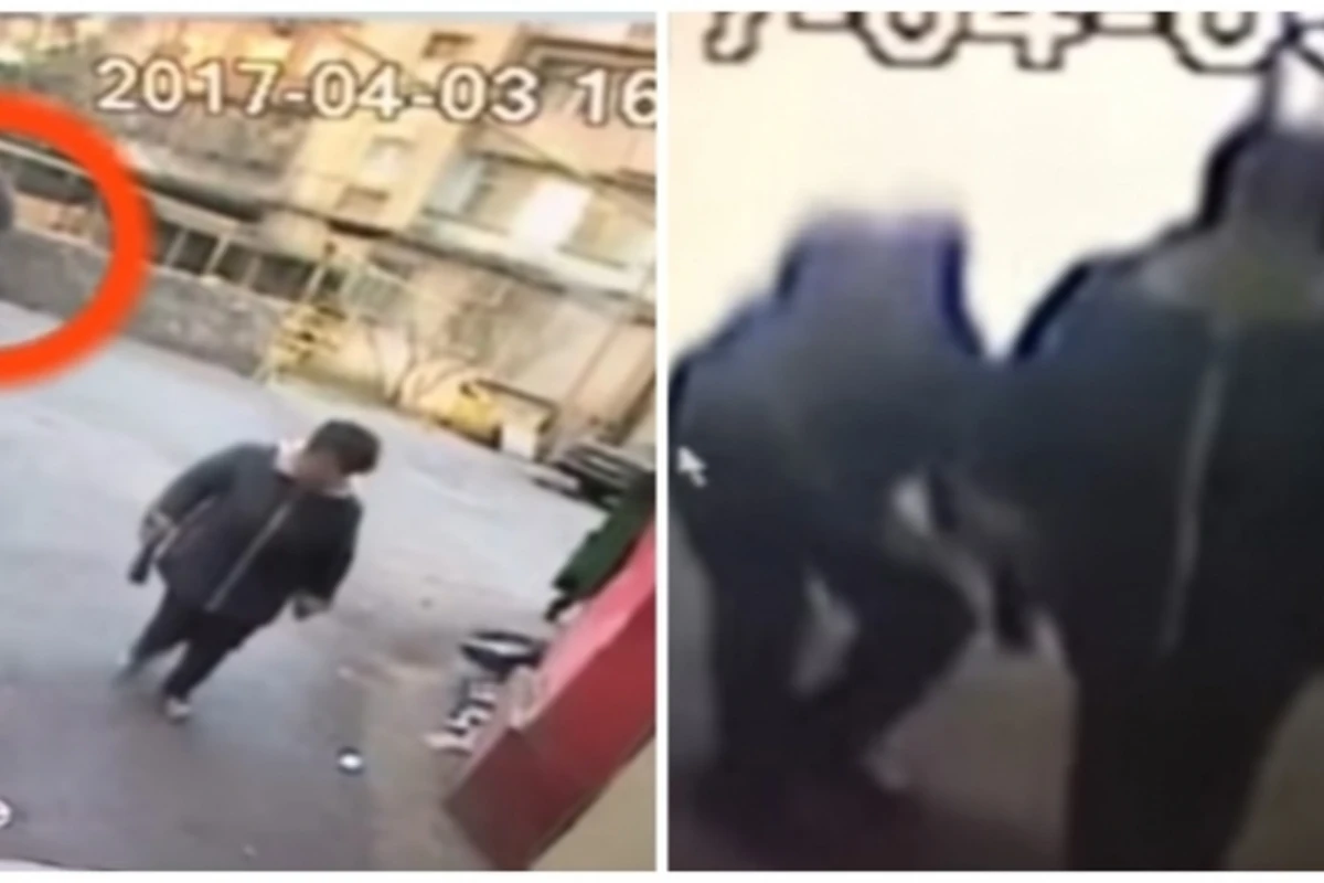 В Баку пожилой мужчина напал на женщину и обокрал ее (видео) В Баку пожилой мужчина напал на женщину и обокрал ее (видео)
