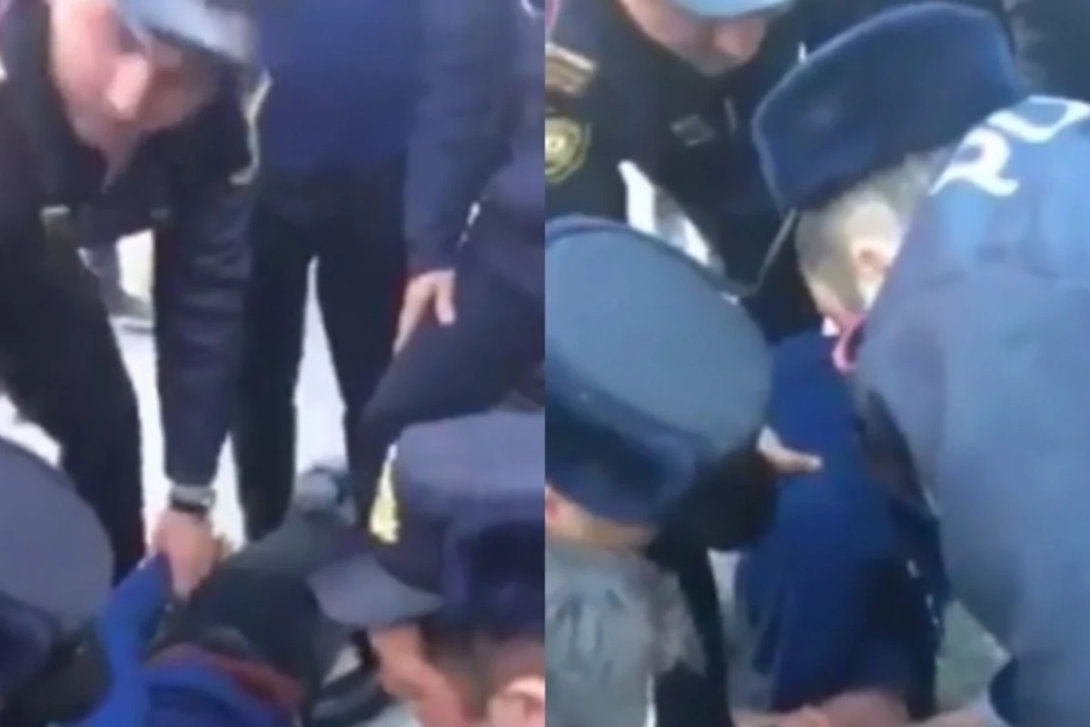 В Баку полицейские спасли жизнь гражданину (видео) В Баку полицейские спасли жизнь гражданину (видео)