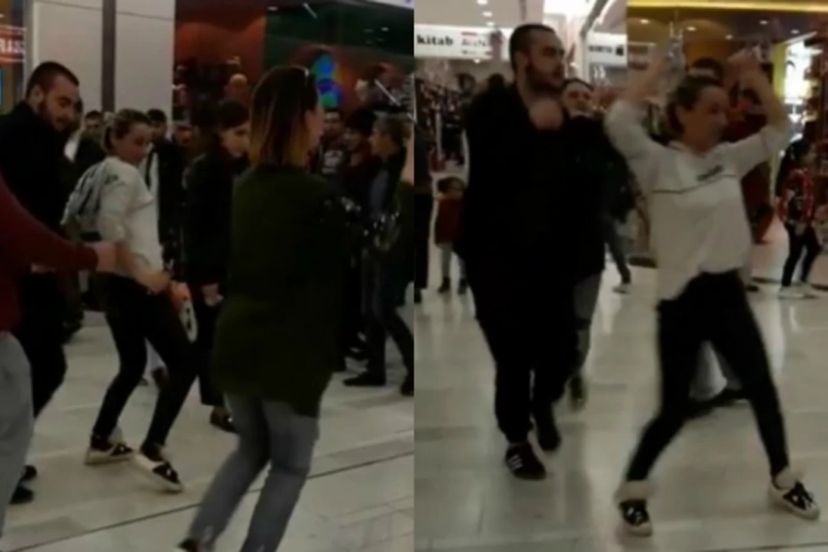 Интересные моменты в 28 Mall - одним танцем взорвали Сеть (видео)
