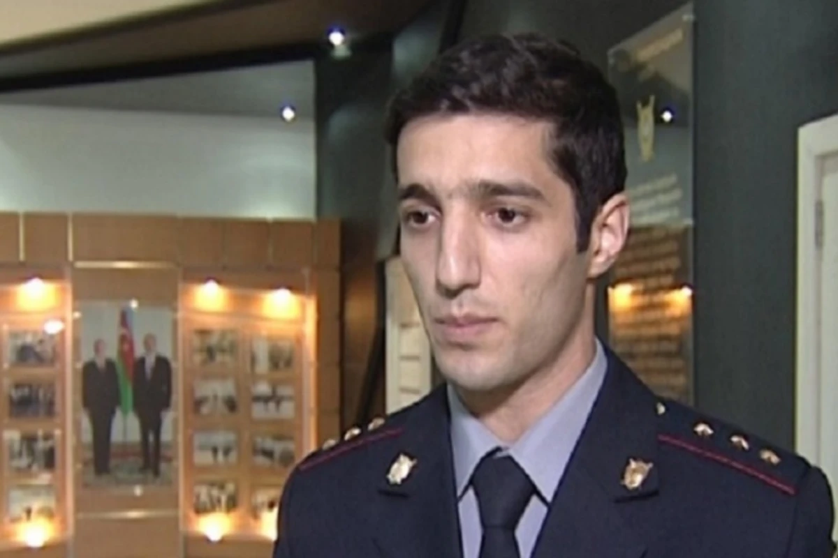 Vətəndaşı ölümdən xilas edən polis danışdı - VİDEO