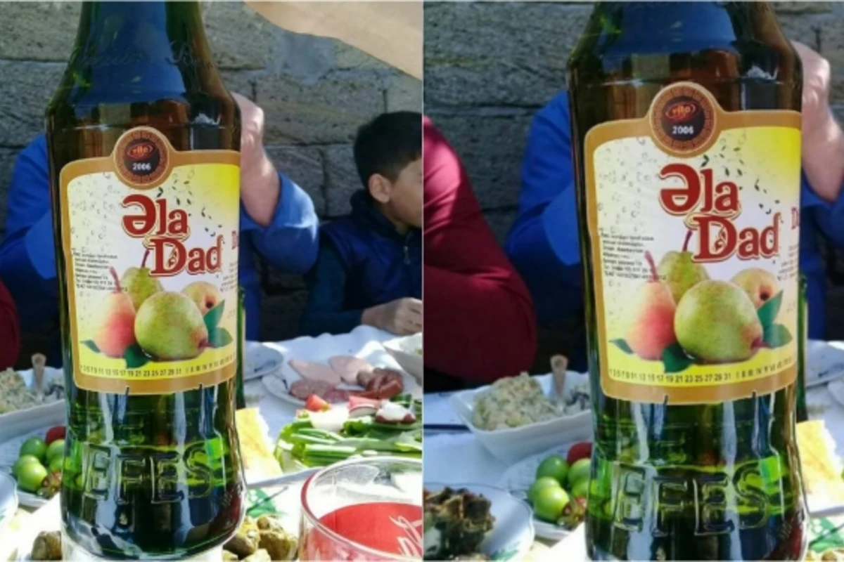 Azərbaycanda EFES butulkasında limonad satılır (FOTO)
