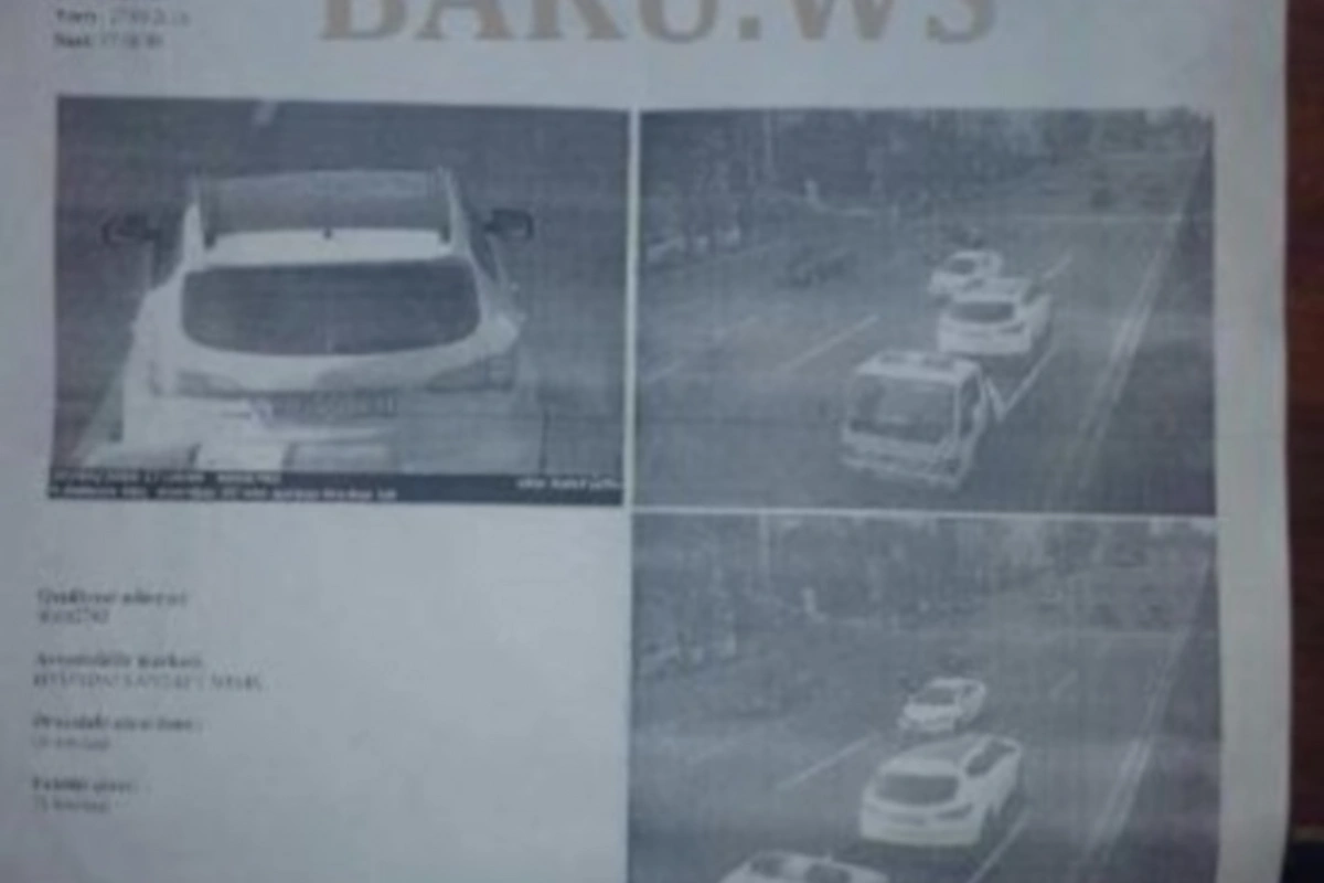 В Баку автомобиль, находящийся на эвакуаторе, попал на радар (фото) В Баку автомобиль, находящийся на эвакуаторе, попал на радар (фото)