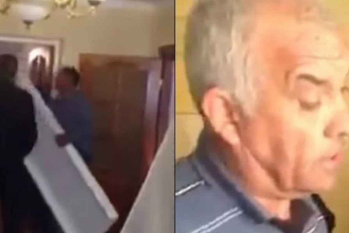 Qaynata ilə gəlin arasında qızıl davası: Siqan sənin sastavındı (VİDEO)