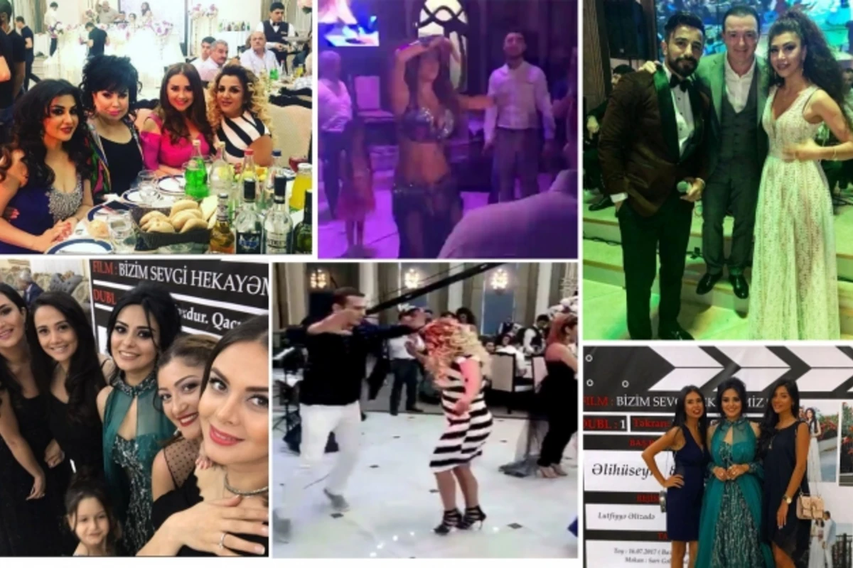 Aparıcı Vüsalənin qardaşının toyundan maraqlı görüntülər (VİDEO, FOTO)