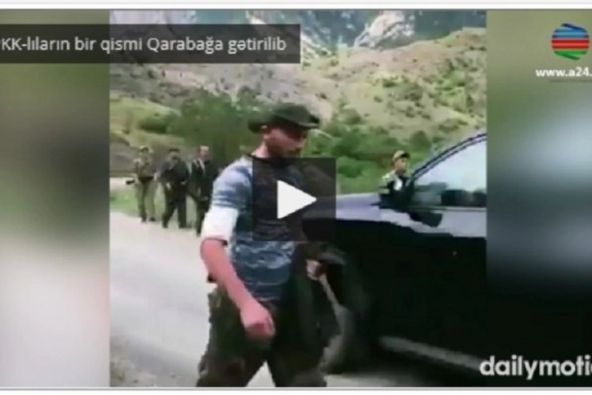 PKK Qarabağda – Türkiyə mediası yayınladı – VİDEO
