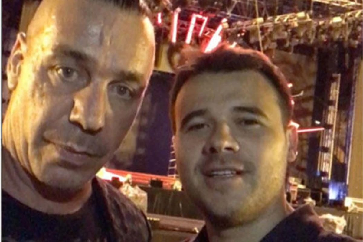 Эмин привез в Баку солиста легендарной группы Rammstein (видео)