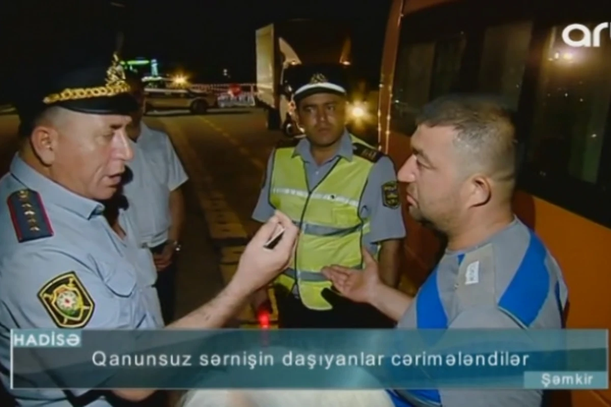 Gecə keçirilən reyd zamanı gərgin anlar: Ay qardaş nazirliyə gedirəm, çatmalıyam (VİDEO, FOTO)