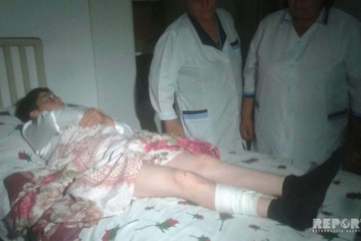 Армяне ранили 13-летнего азербайджанца (фото)
