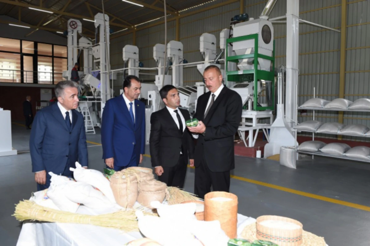 В Азербайджане введен в строй новый завод (фото)