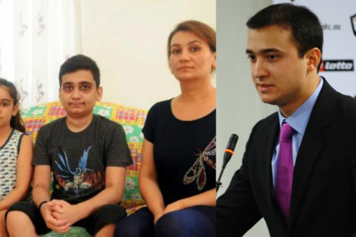 Kəmaləddin Heydərovun oğlundan bu ailəyə 120 MİN DOLLARLIQ YARDIM