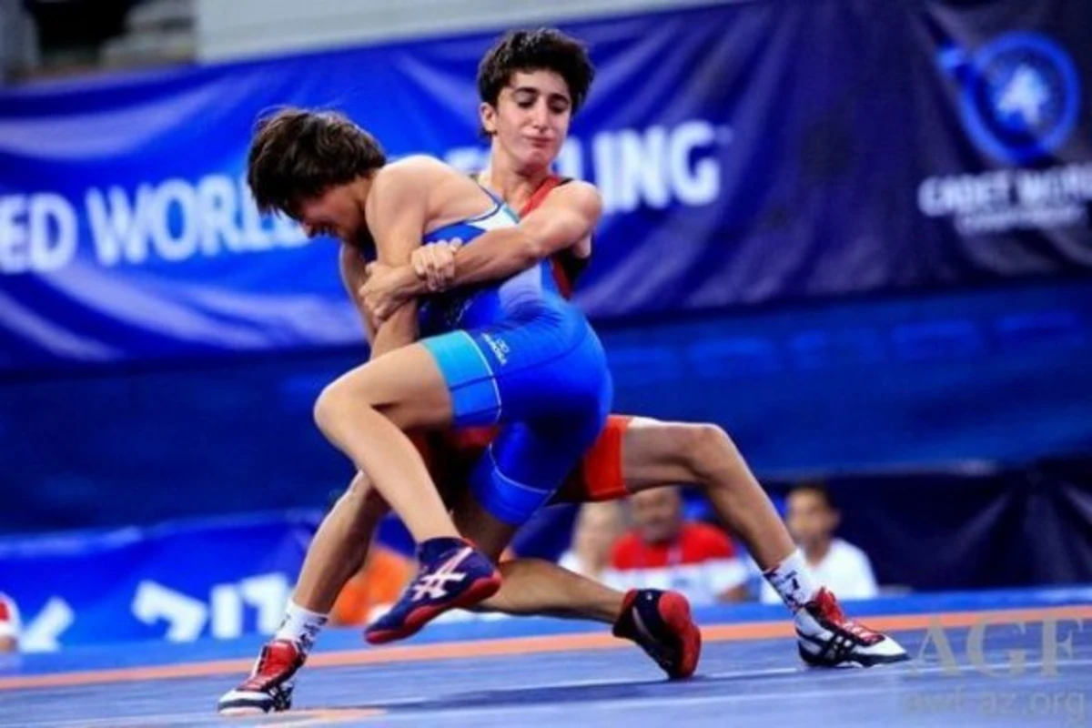 Азербайджанская спортсменка завоевала золото чемпионата мира по борьбе